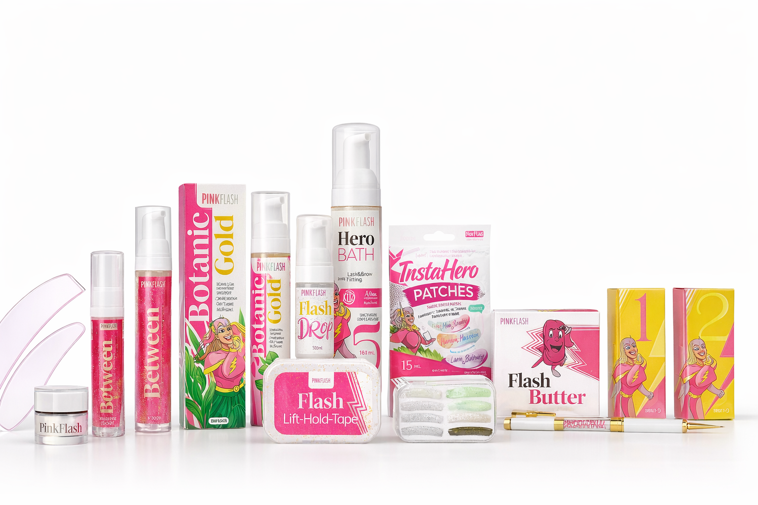 PinkFlash – Signature Korean Lash Lift System