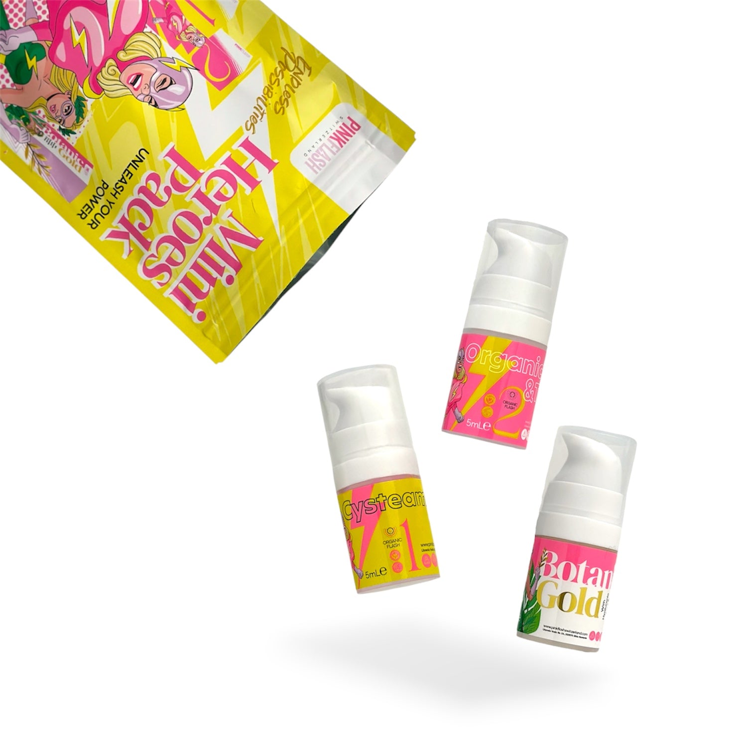 PinkFlash - Mini Heroes Pack 3x5ml