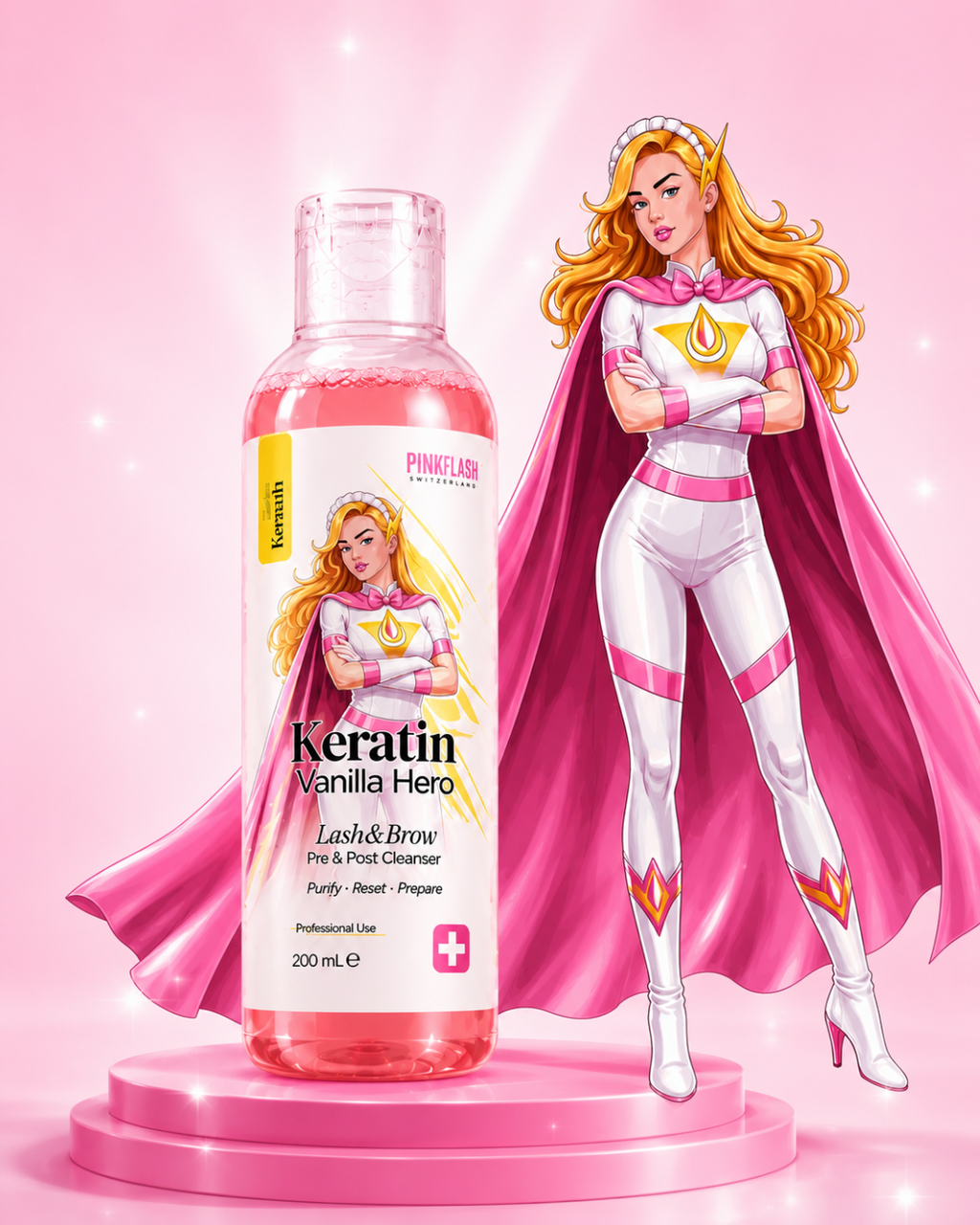 PinkFlash - Keratin Vanilla Hero